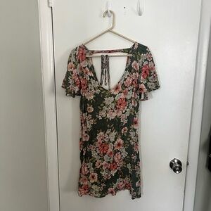 Billabong Floral Mini Dress